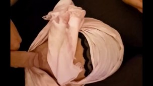 Arab Woman dominated by white dick