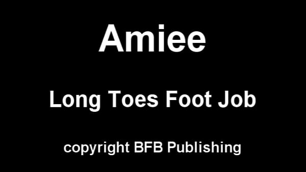 Aimee Footjob