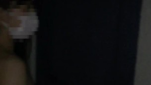 【狂気】パイパン全裸で、知らない家のドアをノックしてみた！ご褒美にマンション階段でバイブオナニー