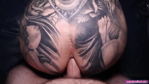 BIG THICK ASS Big TIT Tattooed Onlyfans Milf Close Up Hard ANAL Fucking Creampie – Melody Radford