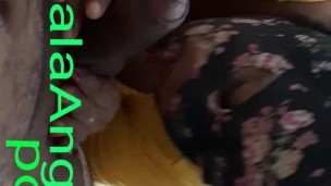 Hard Suck feeling with smoking lady