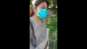 My stepsister gives me a surprise and I fuck her delicious ass for hours