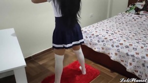 I Trick  Schoolgirl To Fuck Her Ass – Anal Sex