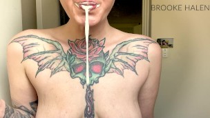 Brooke Halen Brushing My Teeth