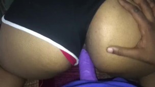 Went From Sucking Her Toes To Her Backing It Up On My Strap