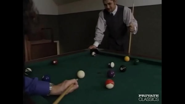 Orgy Over the Pool Table