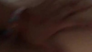 Quick lesbian strap sex before class